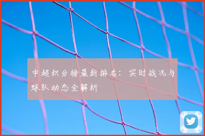 中超积分榜最新排名：实时战况与球队动态全解析
